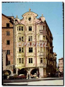 Postcard Modern Alpenmotiv aus Osterreich Innsbruck Tirol Altstady Holblinghaus