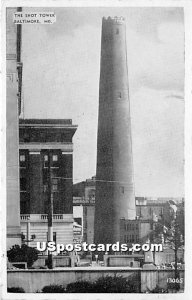 Shot Tower in Baltimore, Maryland