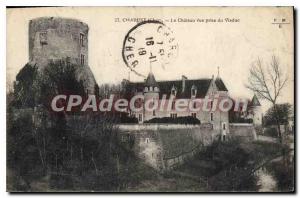 Old Postcard CHAROST the castle