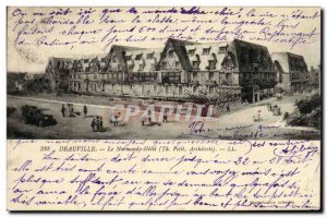 Old Postcard Deauville Normandy Hotel