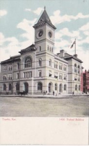 Kansas Topeka The Federal Building 1907 Curteich