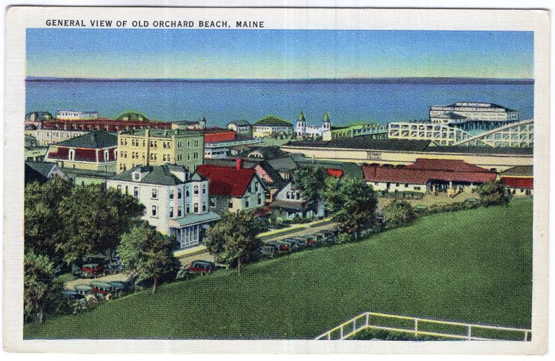 General View Of Old Orchard Beach, Maine