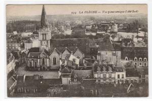 Panorama La Fleche Cote Sud France postcard