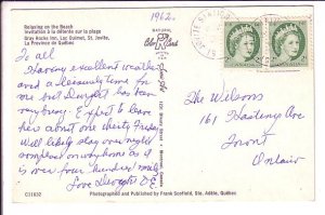 The Beach, Gray Rocks Inn, St Jovite,  Quebec,  Used