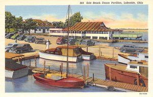 Erie Beach Dance Pavilion Lakeside, Ohio OH Postcard