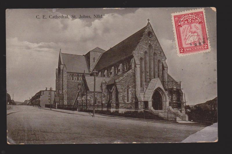 NEWFOUNDLAND - Church Of England Cathedral - Dicks & Co Real Photo - Used