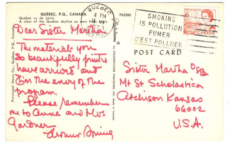 Quebec City, Quebec, Used 1970