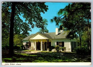 Little White House, Warm Springs Georgia, 1982 Chrome Postcard