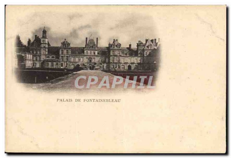 Postcard Old Palace of Fontainebleau