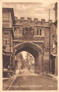 uk19177 high street gate salisbury real photo uk