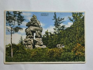 POSTED 1933  VINTAGE POSTCARD - LUXEMBOURG DIEKIRCH   (KK1785) 