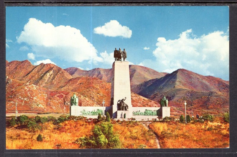 This is the Place Monument,Emigration Canyon,Salt Lake City,UT