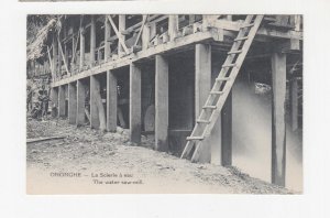 PAPUA NEW GUINEA,  c1910 ppc. ONONGHE, Water Saw Mill ,Sacred Heart Fathers