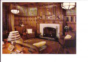 Parkwood Estates, Oshawa, Ontario, Interior, Billiard Room, Fireplace