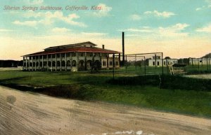 C1910 Silurian Springs Bathhouse, Coffeyville, KA. P111