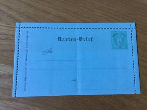 Austria 1883 letter card unused  stamps Post card Ref 56919 