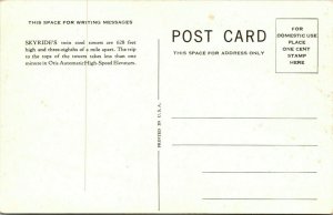 Vintage World's Fair Otis Elevator Sky Ride 1933 