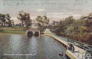 Lakeside Park Entrance Richmond Virginia 1908