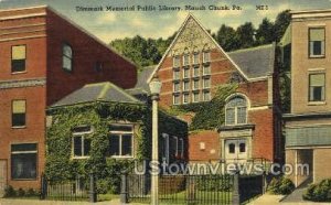 Dimmark Memorial Public Library - Mauch Chunk, Pennsylvania PA  