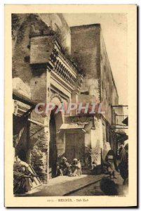 Old Postcard Meknes Bab Kaa