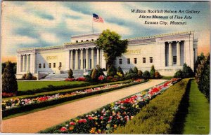 Postcard MUSEUM SCENE Kansas City Missouri MO AM2601