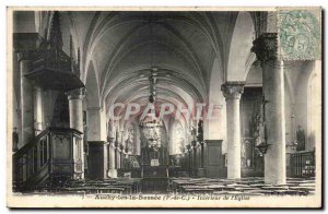 Auchy the Bassee - L & # 39Eglise - Old Postcard