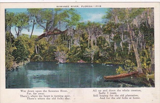 Florida Scene Along The Suwannee River