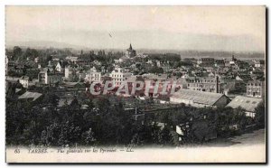 Old Postcard Tarbes Vue Generale Of The Pyrenees