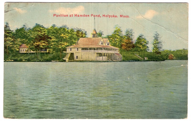 Holyoke, Mass, Pavilion at Hamden Pond