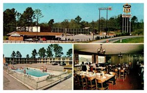 Postcard MOTEL SCENE Calhoun Georgia GA AP1055