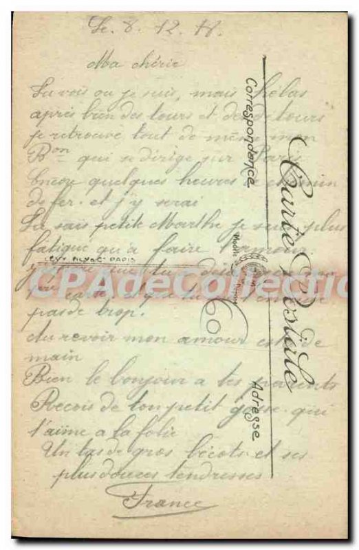 Old Postcard Beauvais