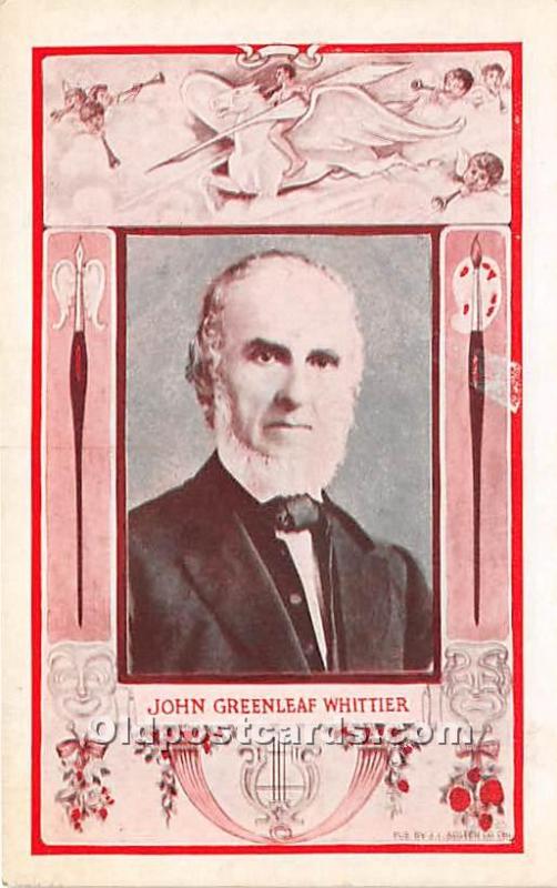 John Greenleaf Whittier Published his first poem The Deity Famous People Un...