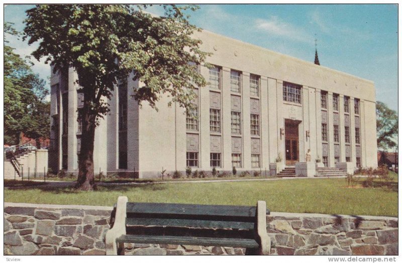 Halifax Memorial Library, Grafton Park, Halifax, Nova Scotia, Canada, 40-60s