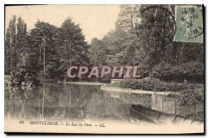 Old Postcard Montelimar Lake Park