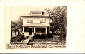 RP Postcard Mrs. Belle McClintock Home for Elderly People and Convalescent~951