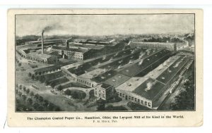 OH - Hamilton. Champion Coated Paper Co. ca 1904
