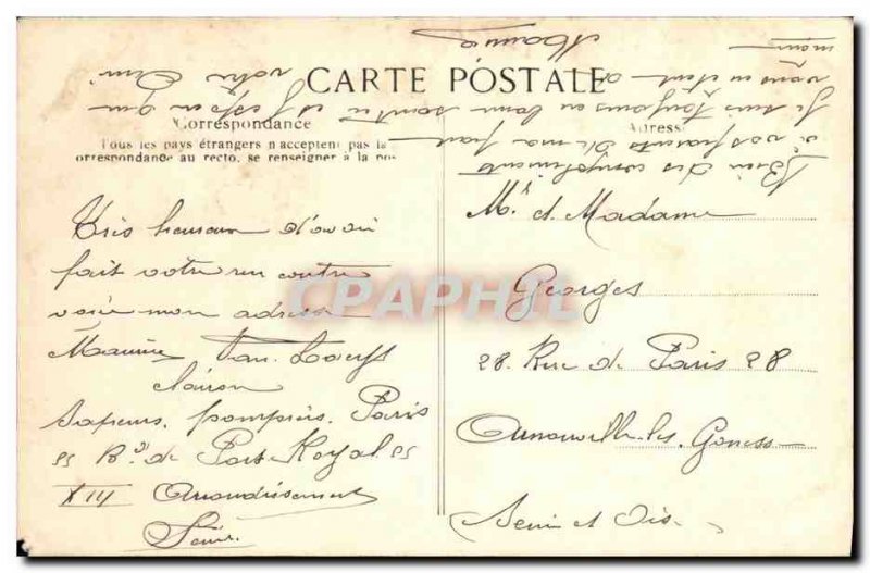 Postcard AncienneParis Musee Cluny