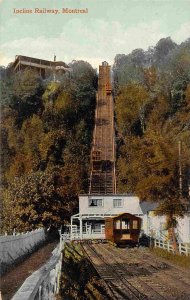 Incline Railway Montreal Quebec Canada 1910c postcard