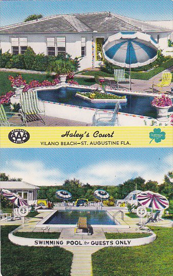 Florida St Augustine Vilano Beach Haleys Court Swimming Pool