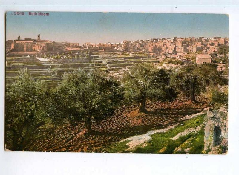 247376 PALESTINE BETHLEHEM Vintage Photoglob postcard