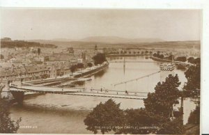 Scotland Postcard - The Ness From Castle - Inverness-shire - RP - Ref 2090A