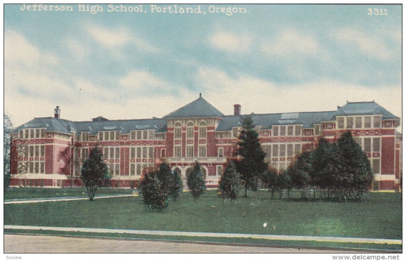PORTLAND, Oregon; Jefferson High School, 00--10s