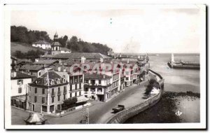 Old Postcard Saint Jean De Luz and Entering Oiboure View of the Port