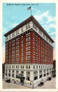 Arkansas Little Rock Hotel La Fayette 1941