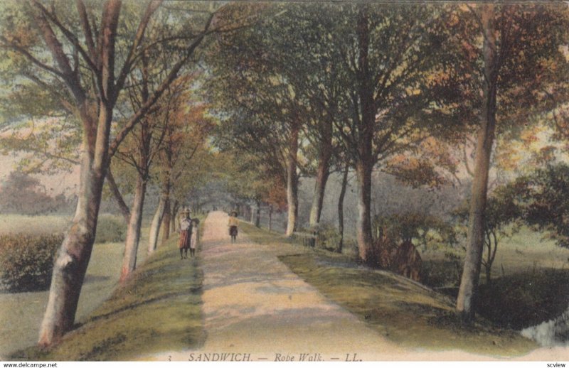 SANDWICH, Dover, Kent, England, 1907 ; Rope Walk
