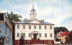 East Greenwich Rhode Island Court House Street View Vintage Postcards K35075 