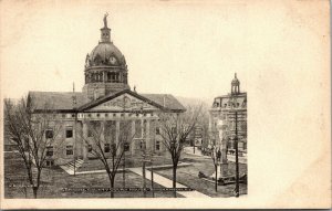 Vtg 1900s Broome County Court House Binghamton New York NY Unused Postcard