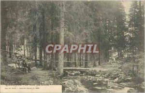 Old Postcard Gerardmer At Monkey Bridge