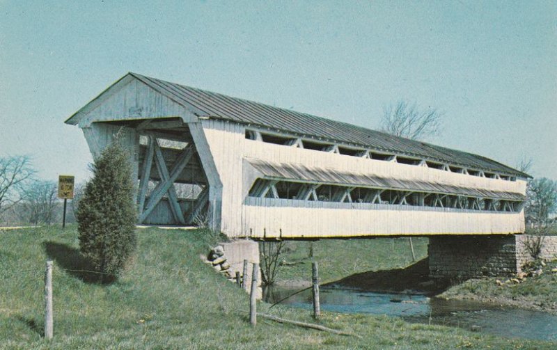 Little Darby Creek Covered Bridge - Milford Center, Union County, Ohio