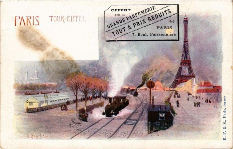 CPA PARIS 7e-Tour Eiffel (328014)